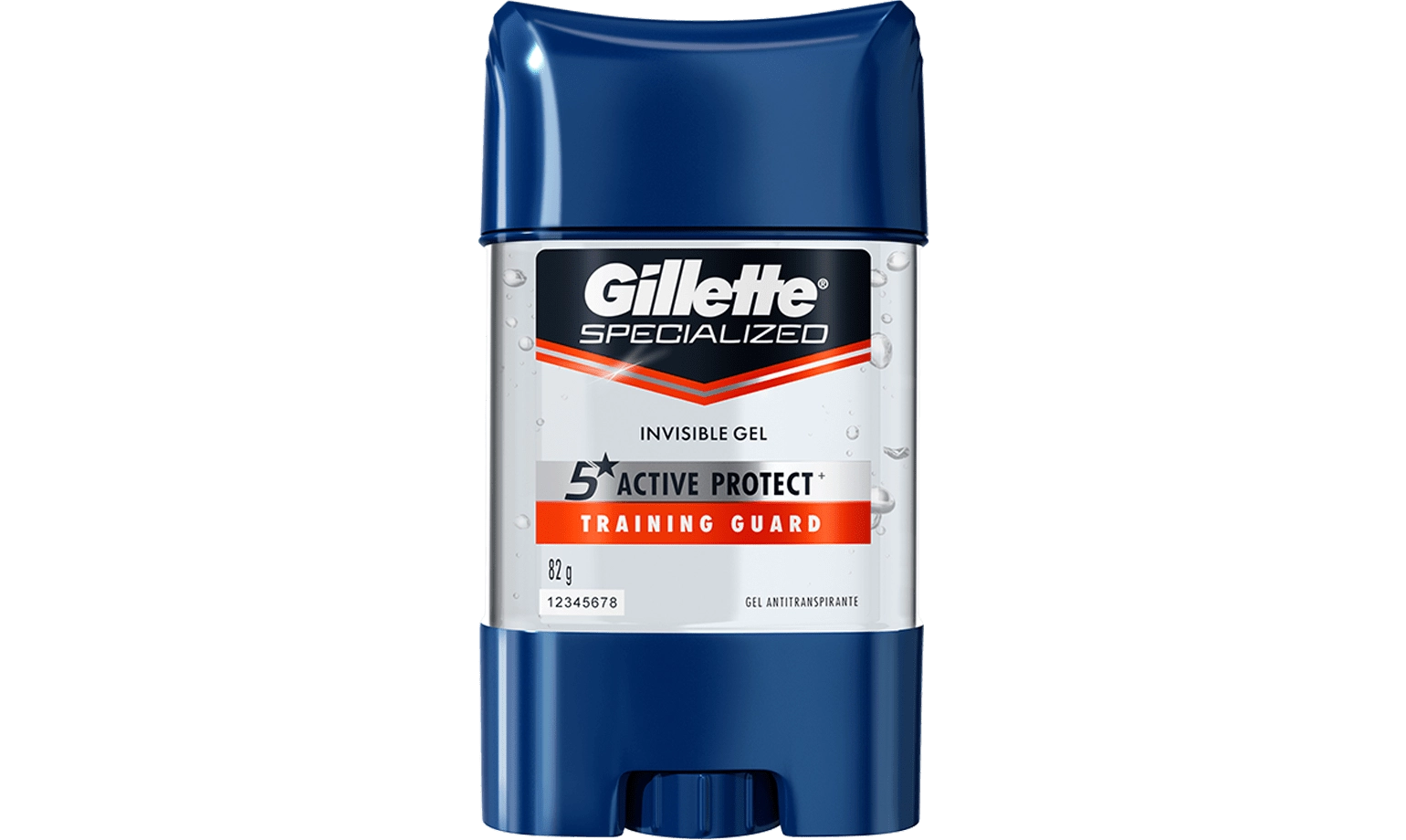 Gel Invisible Antitranspirante Gillette® Specialized Training Guard