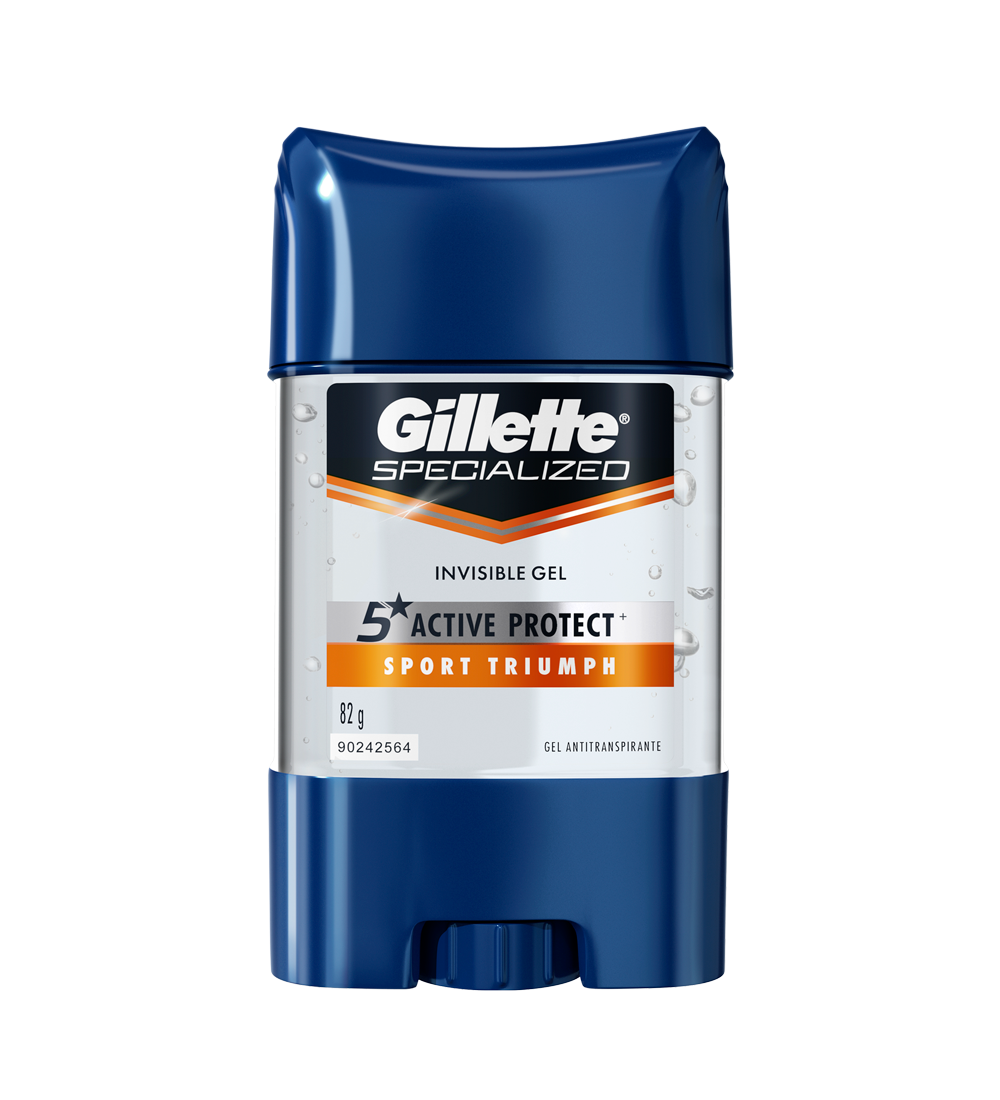 ▷ Chollo Pack x6 Desodorante Antitranspirante Gel Gillette Sport Triumph de  70 ml para hombre por sólo 20,99€ (-20%)