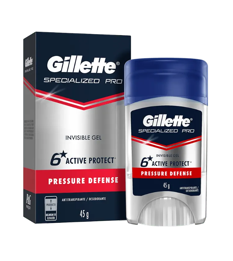 Gillette® Specialized Pro Gel Pressure Defense