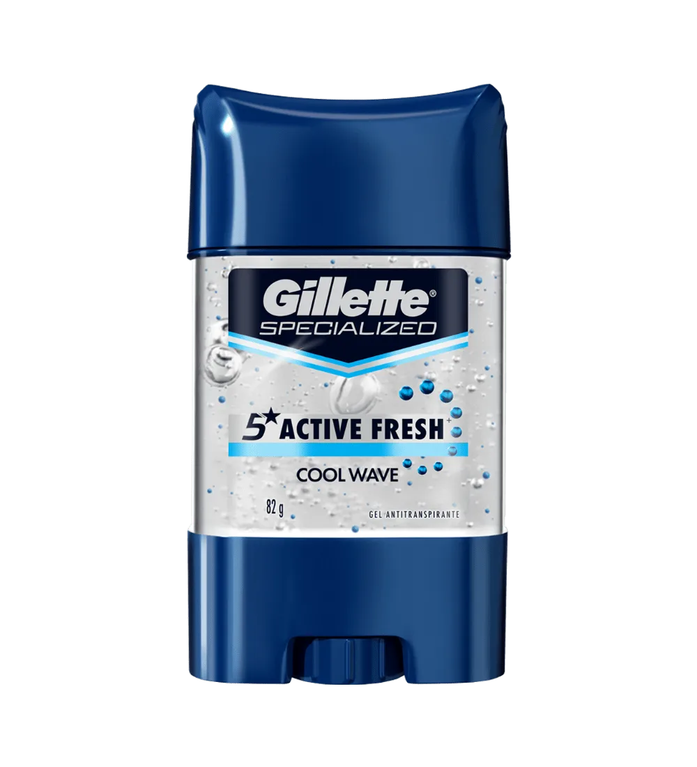 Gel Antitranspirante Gillette® Active Fresh Cool Wave