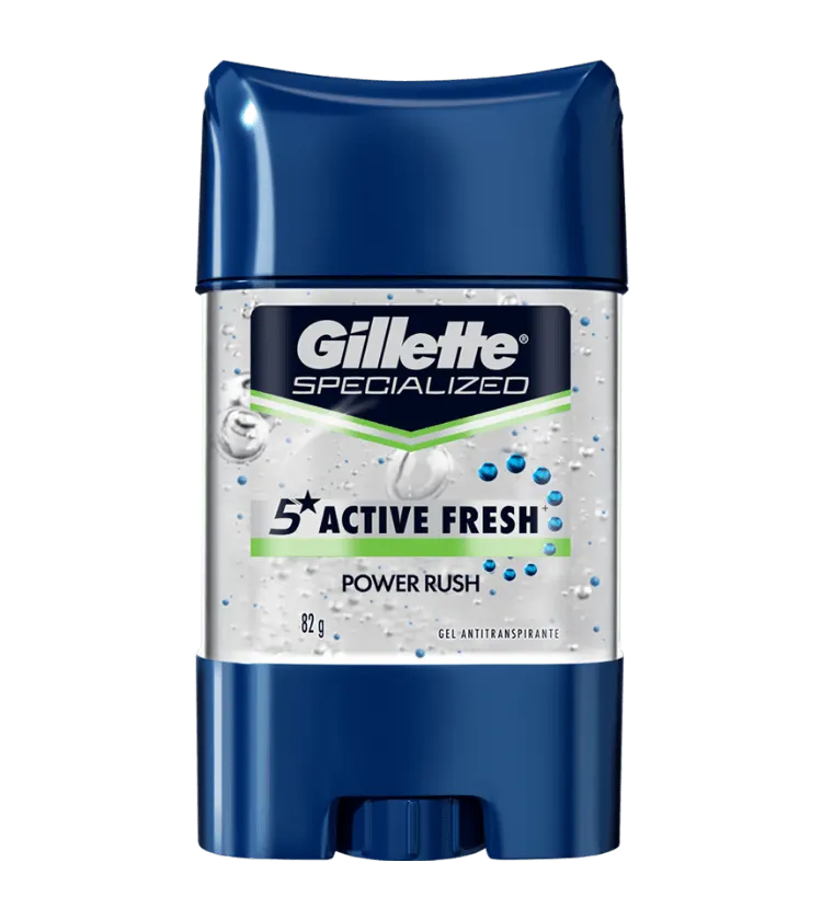 Gel Antitranspirante Gillette® Active Fresh Power Rush