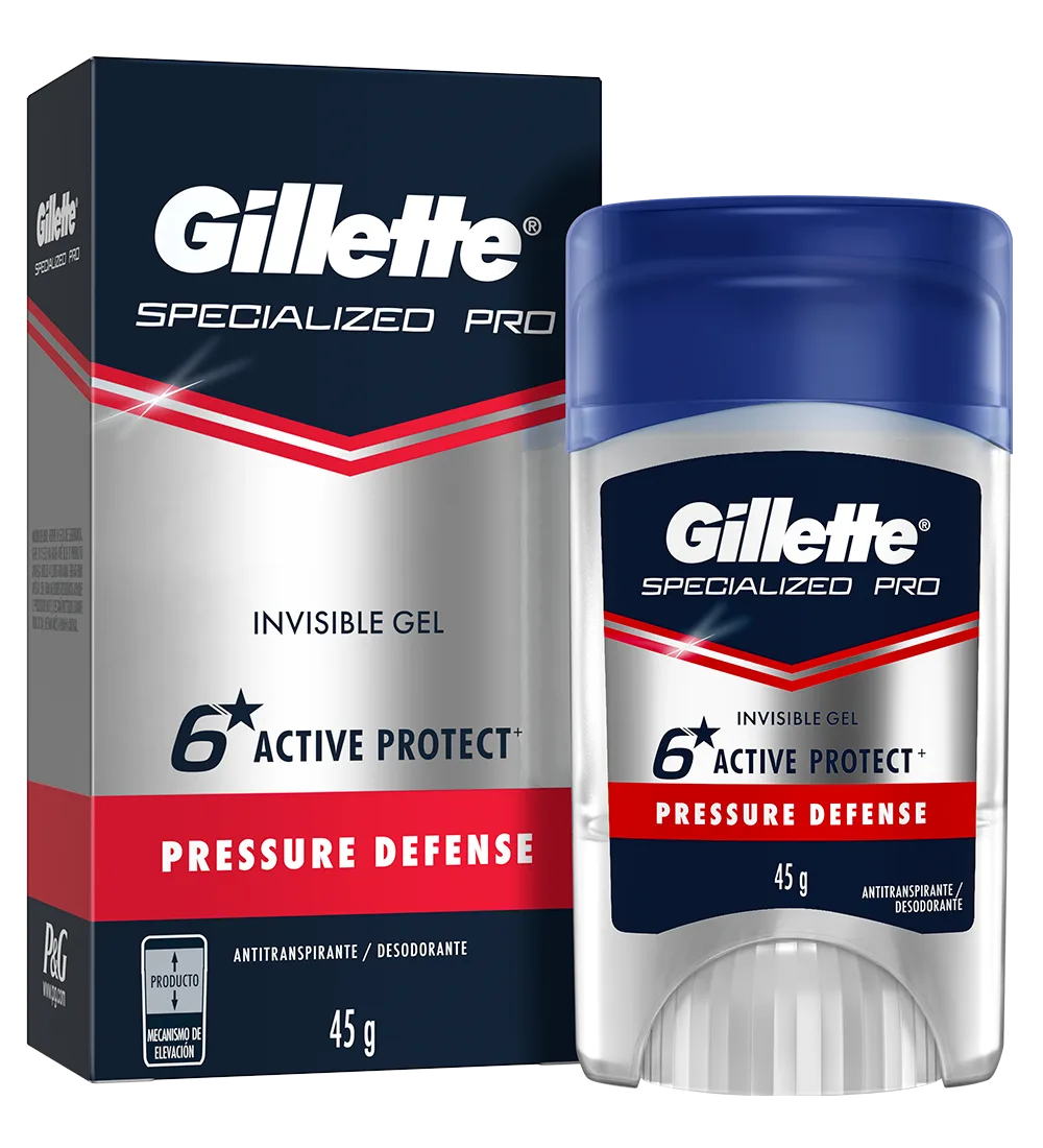 Gillette® Specialized Pro Gel Pressure Defense