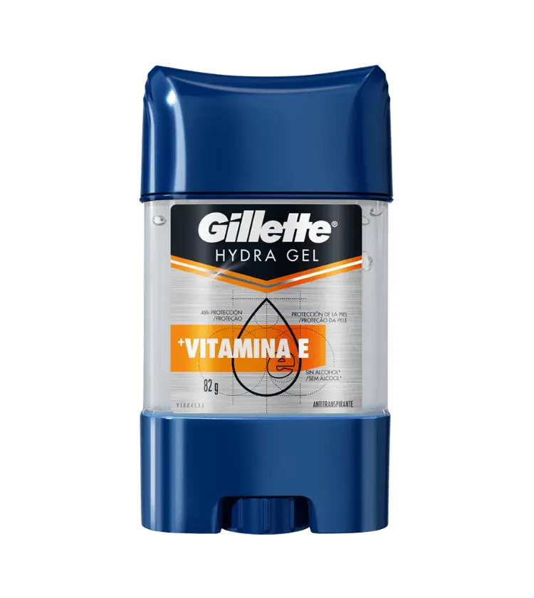 Desodorante Antitranspirante Gillette Hydra Gel - Vitamina E 82g