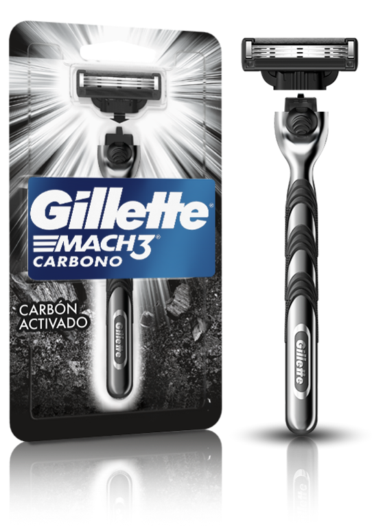 Máquina de afeitar Gillette MACH3 Carbono