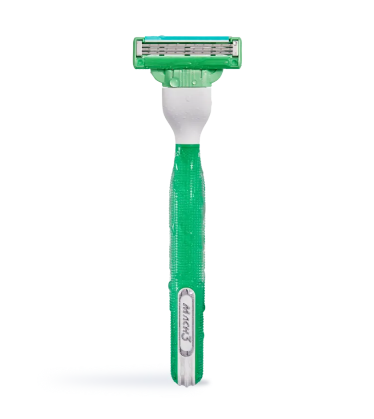 Aparelho De Barbear Gillette MACH3 Sensitive Acqua Grip