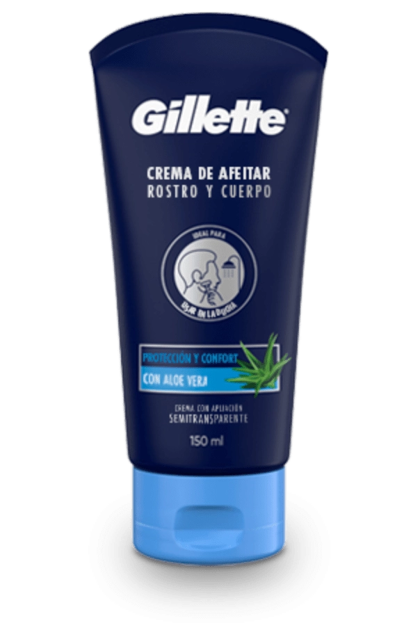 Crema para afeitar Gillette Cara y Cuerpo