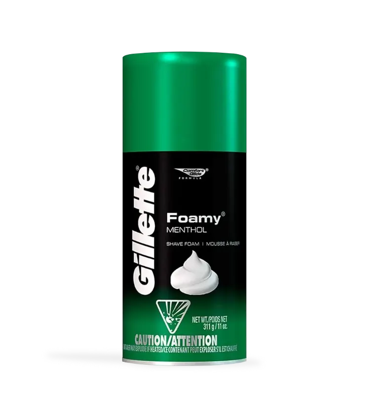 [es-ar]Espuma De Afeitar Gillette Foamy Mentol