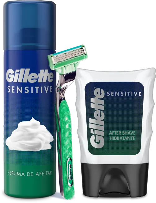 Kit de afeitado para hombre Gillette