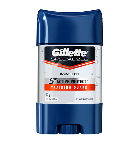 Gel Invisible Antitranspirante Gillette Training Guard