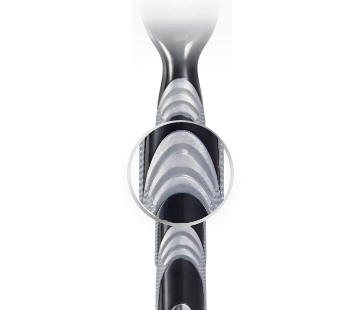 Máquina de barbear Gillette Mach3 com cabo premium