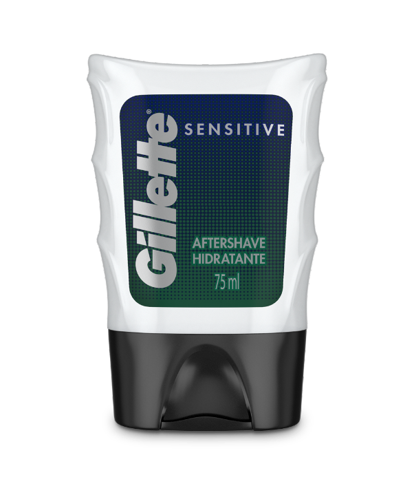 La loción para después del afeitado Gillette Sensitive hidrata tu piel