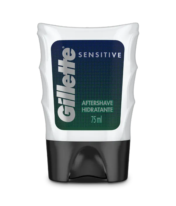 La loción para después del afeitado Gillette Sensitive hidrata tu piel