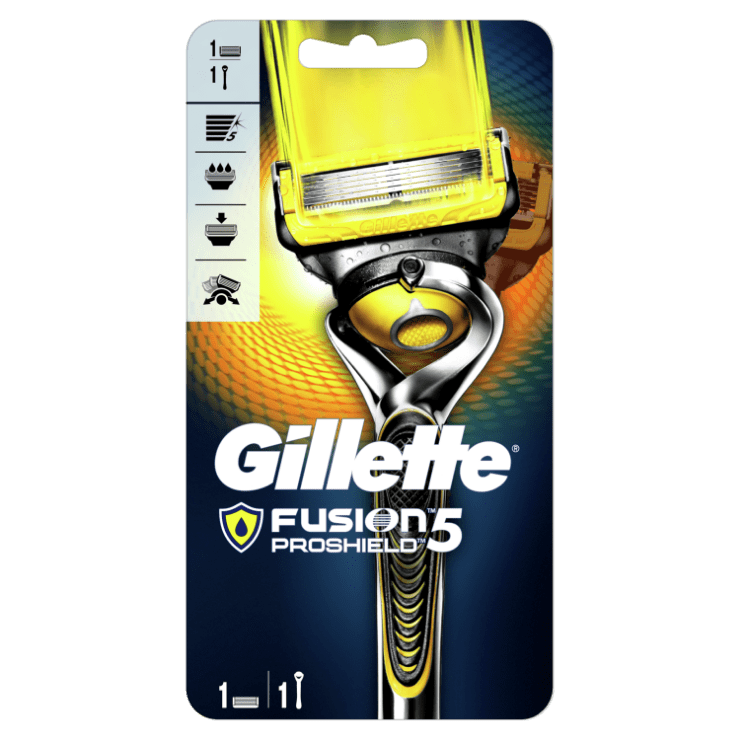 Gillette Fusion ProShield Máquina Para Afeitar Recargable