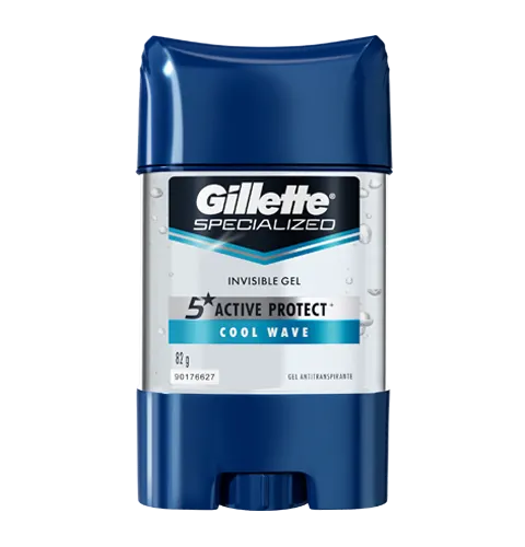 Gel Invisible Antitranspirante Gillette Cool Wave