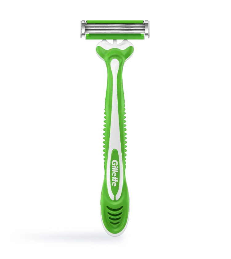 Gillette Presto 3 aparelho de barbear descartável