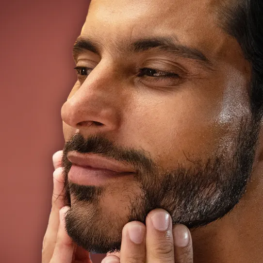 Barba macia após usar King C. Gillette Beard Shampoo