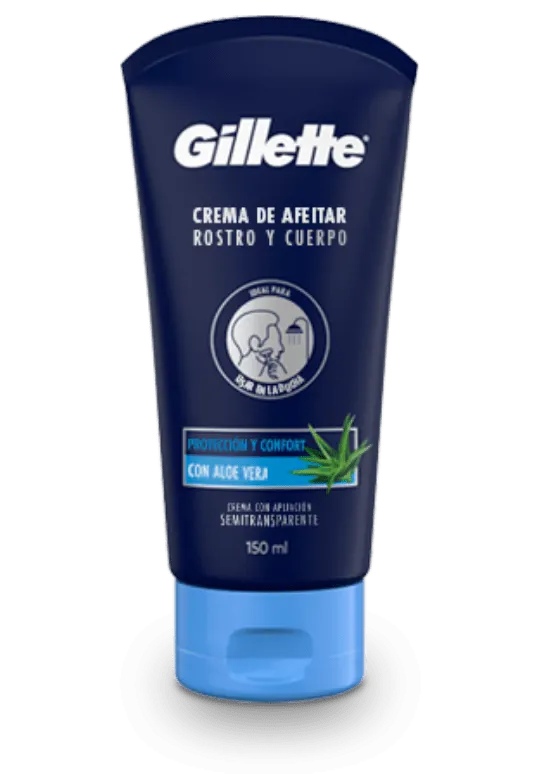 Crema para afeitar Gillette Cara y Cuerpo