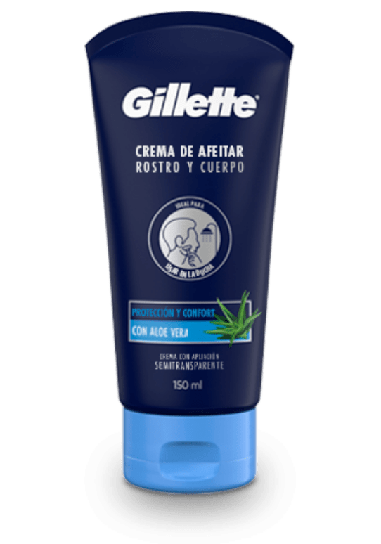 Crema para afeitar Gillette Cara y Cuerpo