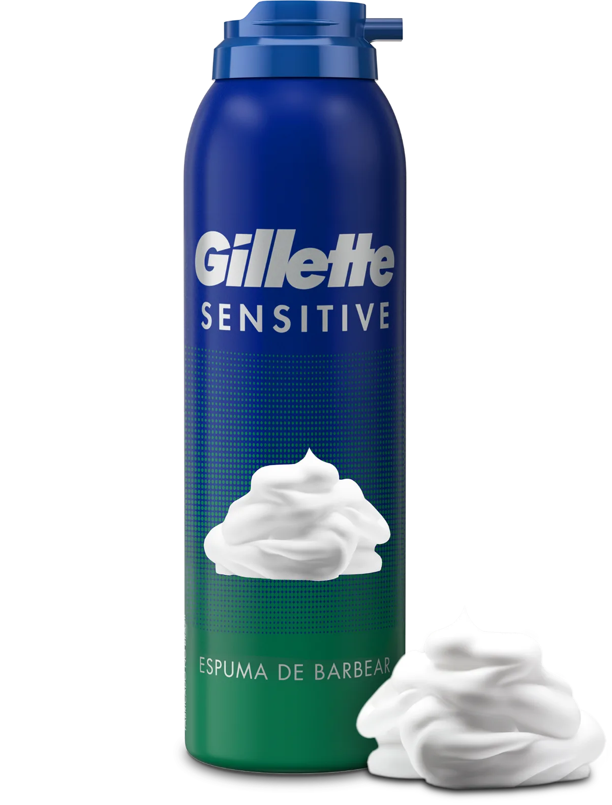 Benefícios da espuma de barbear Gillette Sensitive