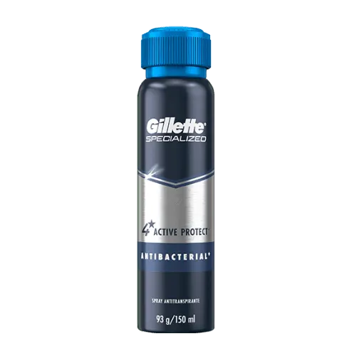 Spray Antitranspirante Gillette© Antibacterial