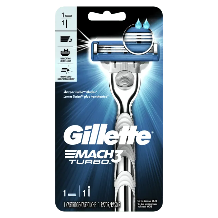 Aparelho De Barbear Gillette® MACH3® Turbo