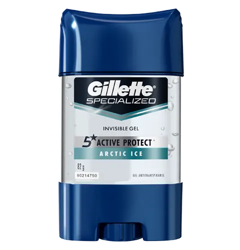 Gel Invisible Antitranspirante Gillette Arctic Ice