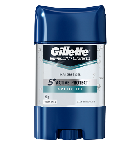 Gel Invisible Antitranspirante Gillette Arctic Ice