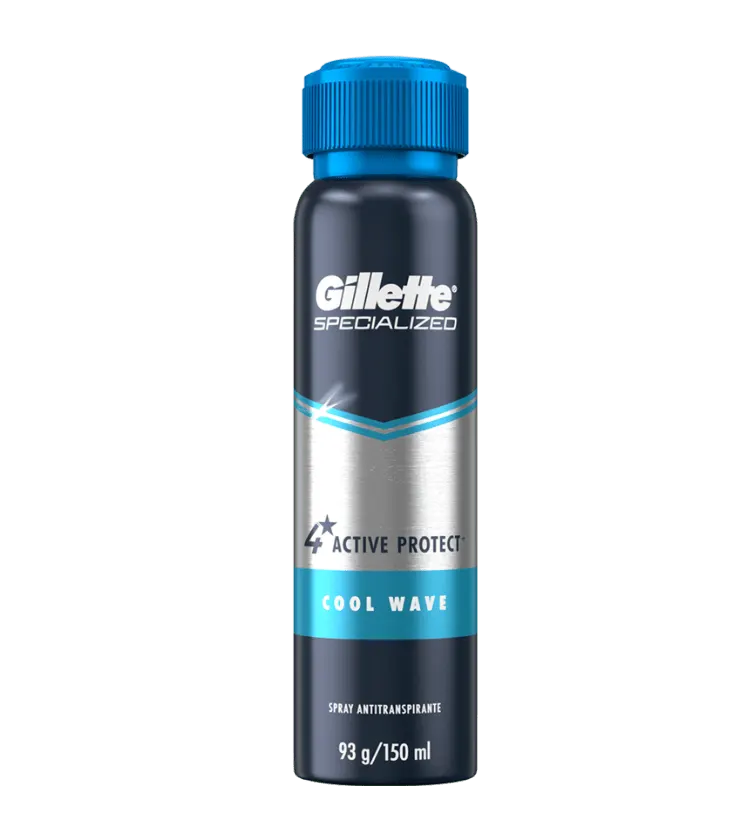 Spray Antitranspirante Gillette® Cool Wave