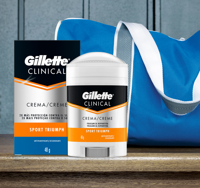 Clinical Crema Gillette© Sport Triumph