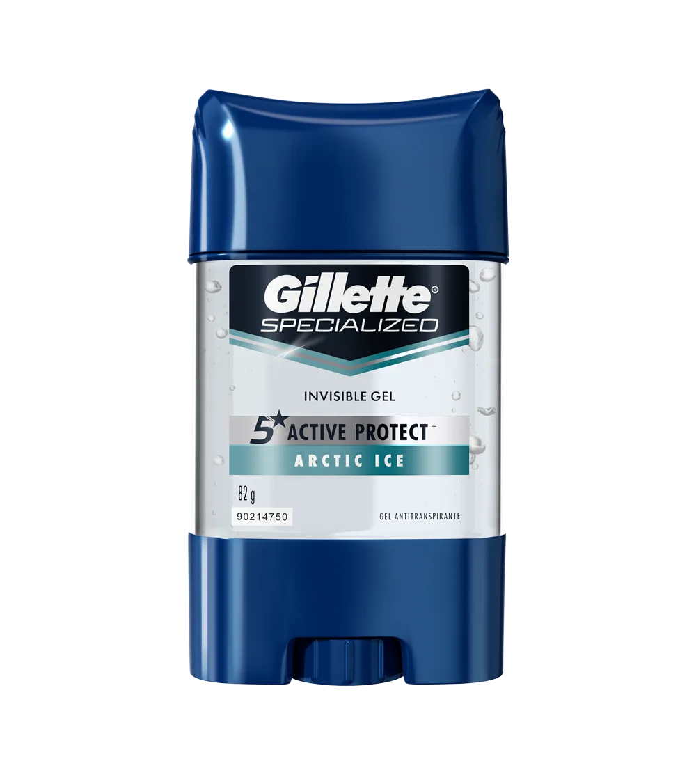 Gel Invisible Antitranspirante Gillette Arctic Ice