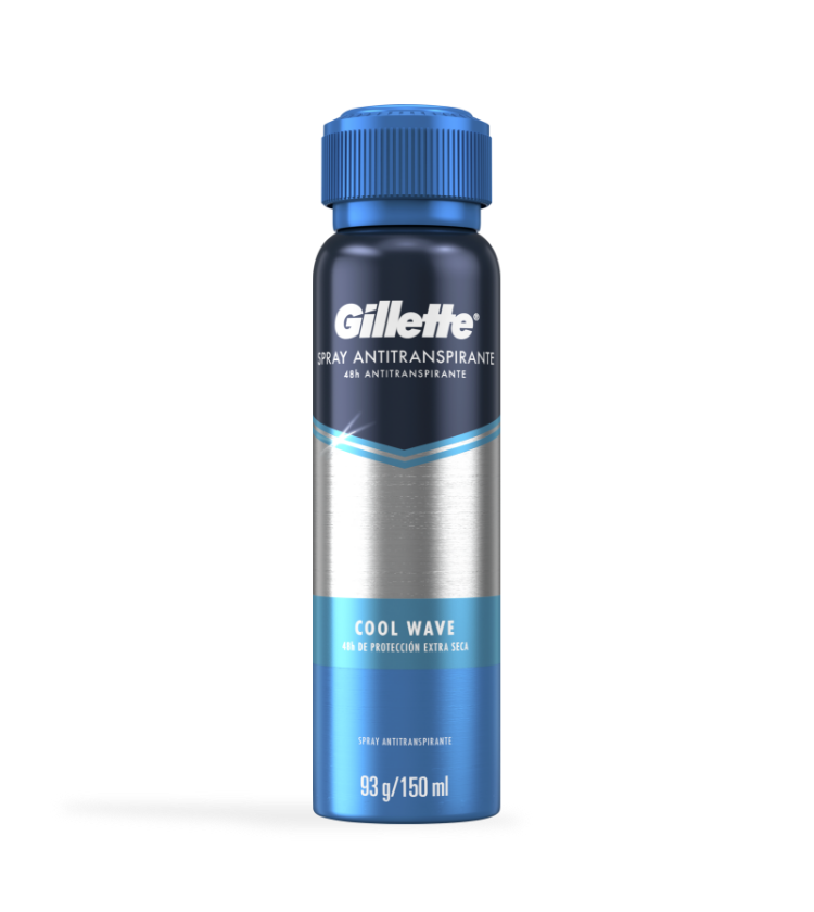Spray antitranspirante Gillette Cool Wave Gillette BR