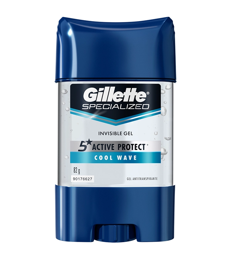 Gel Invisible Antitranspirante Gillette Cool Wave