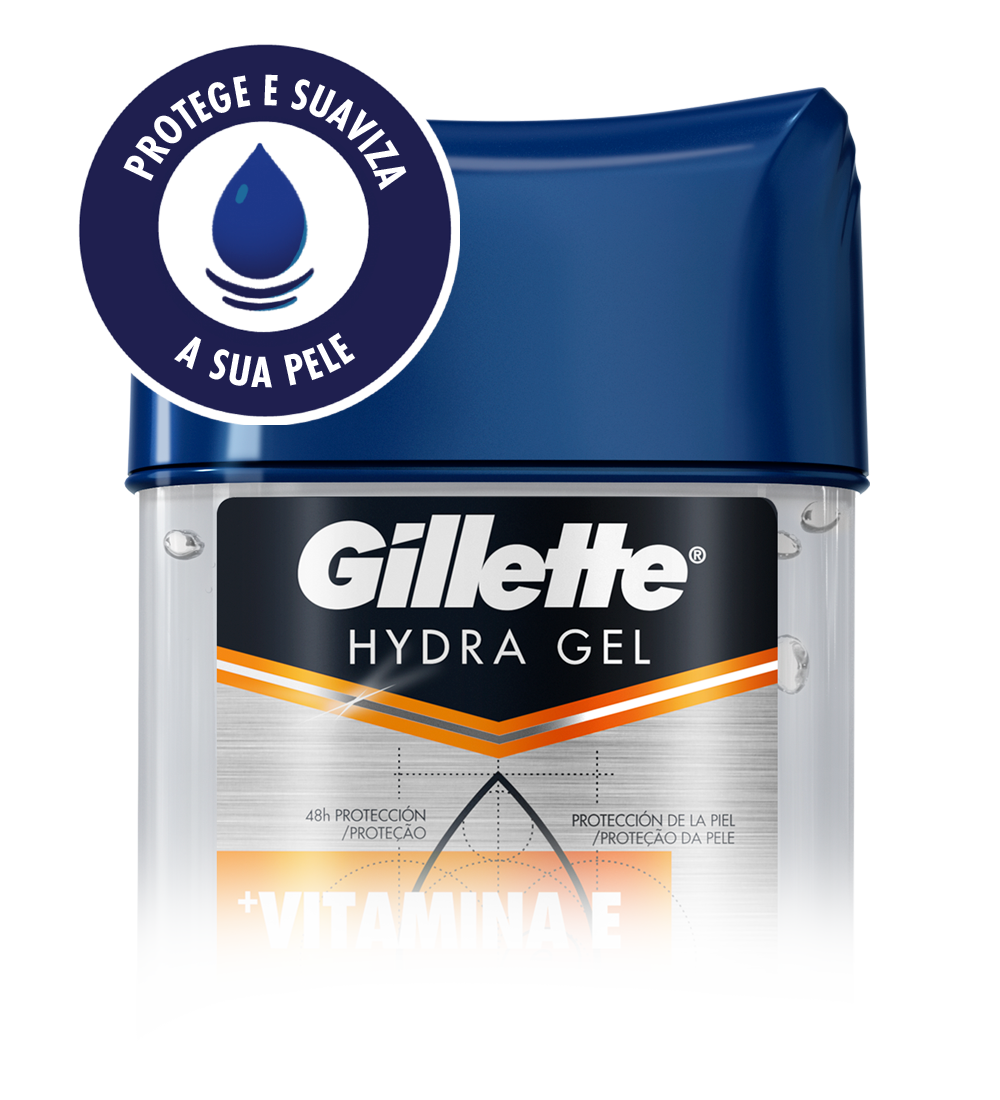 Gel Invisible Antitranspirante Hydra Gel Vitamina E