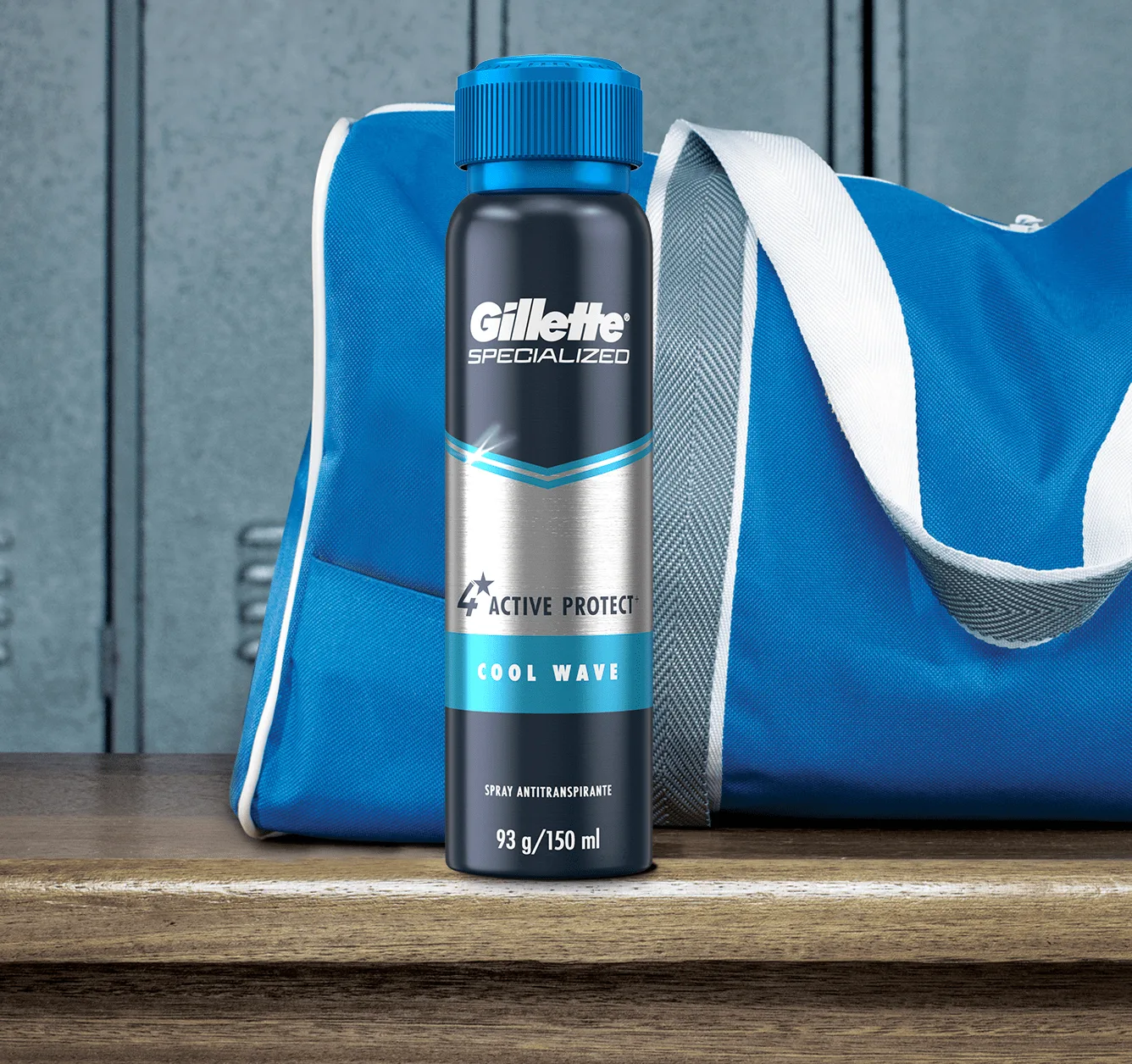 Spray Antitranspirante Gillette® Cool Wave