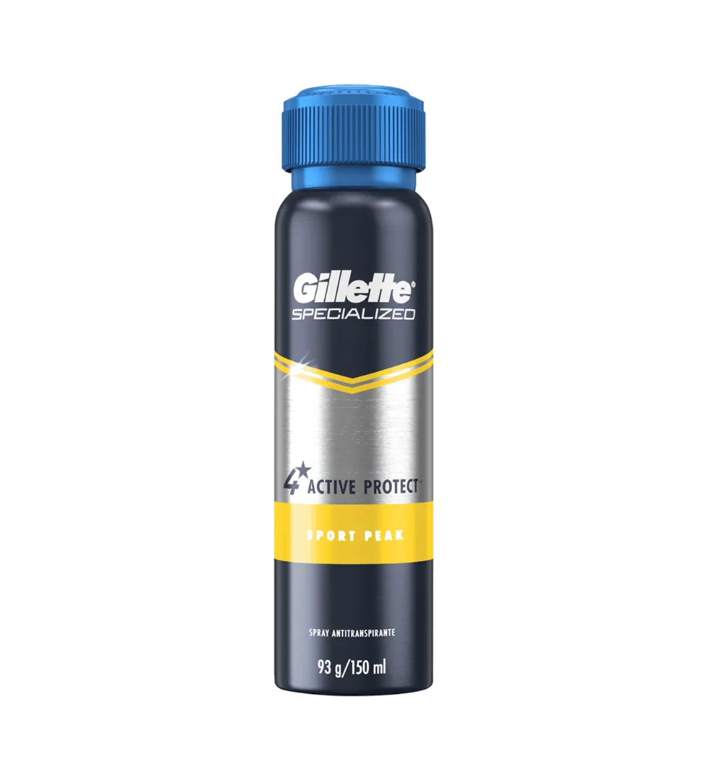 Spray Antitranspirante Gillette® Sport Peak