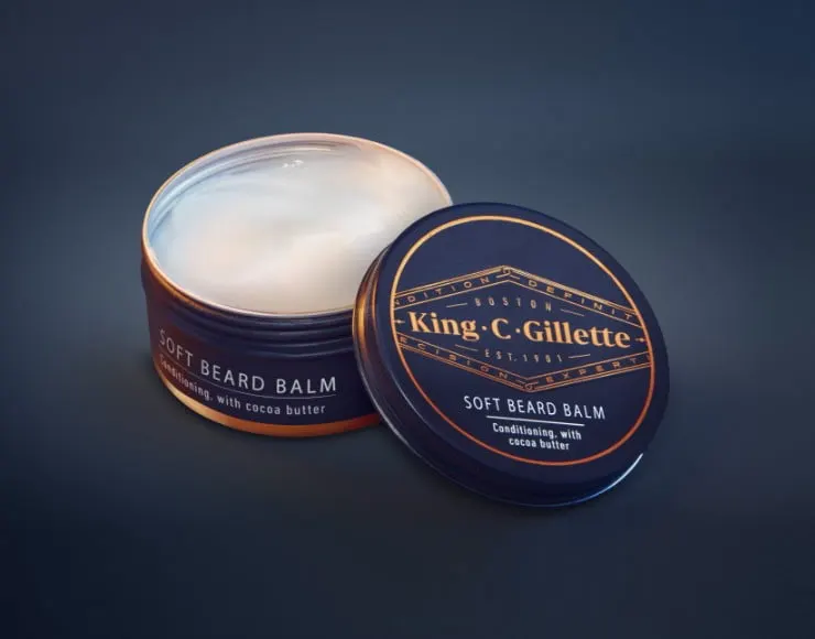 Bálsamo para barba King C. Gillette