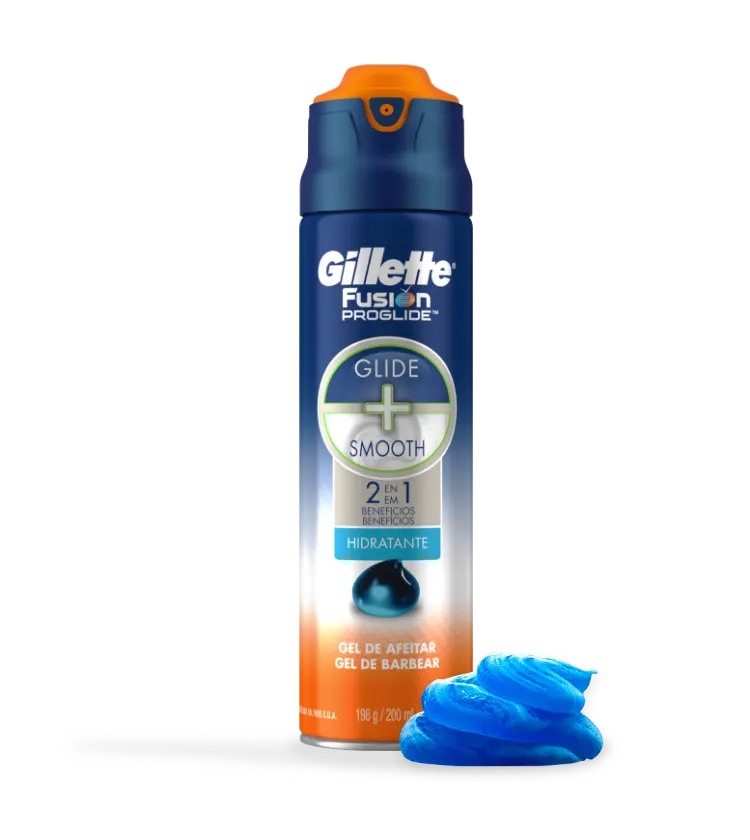 Gel de barbear hidratante Gillette Fusion Proglide