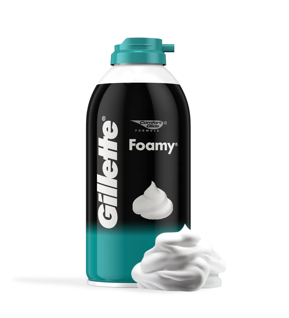 ESPUMA DE AFEITAR GILLETTE FOAMY PIEL SENSIBLE
