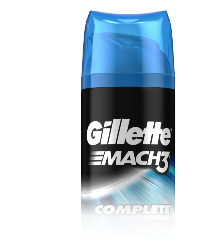 Gel de barbear Gillette MACH3 Extra Comfort com 198 g e 71 g