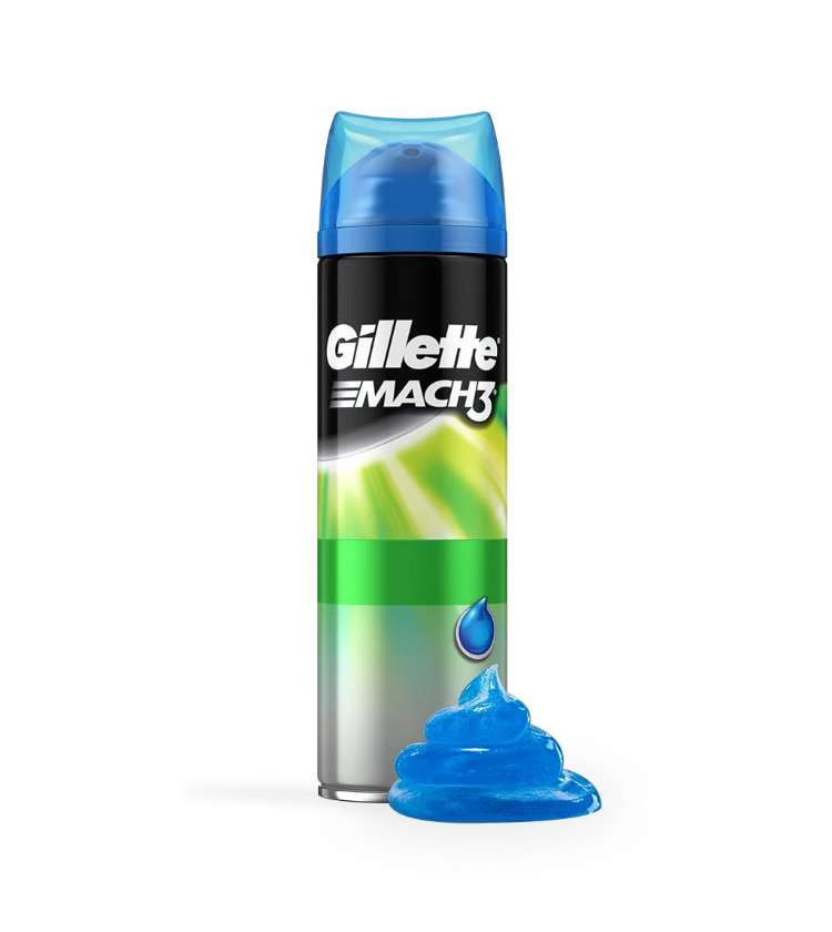 Gel Para Afeitar Mach Para Piel Sensible Gillette Ar