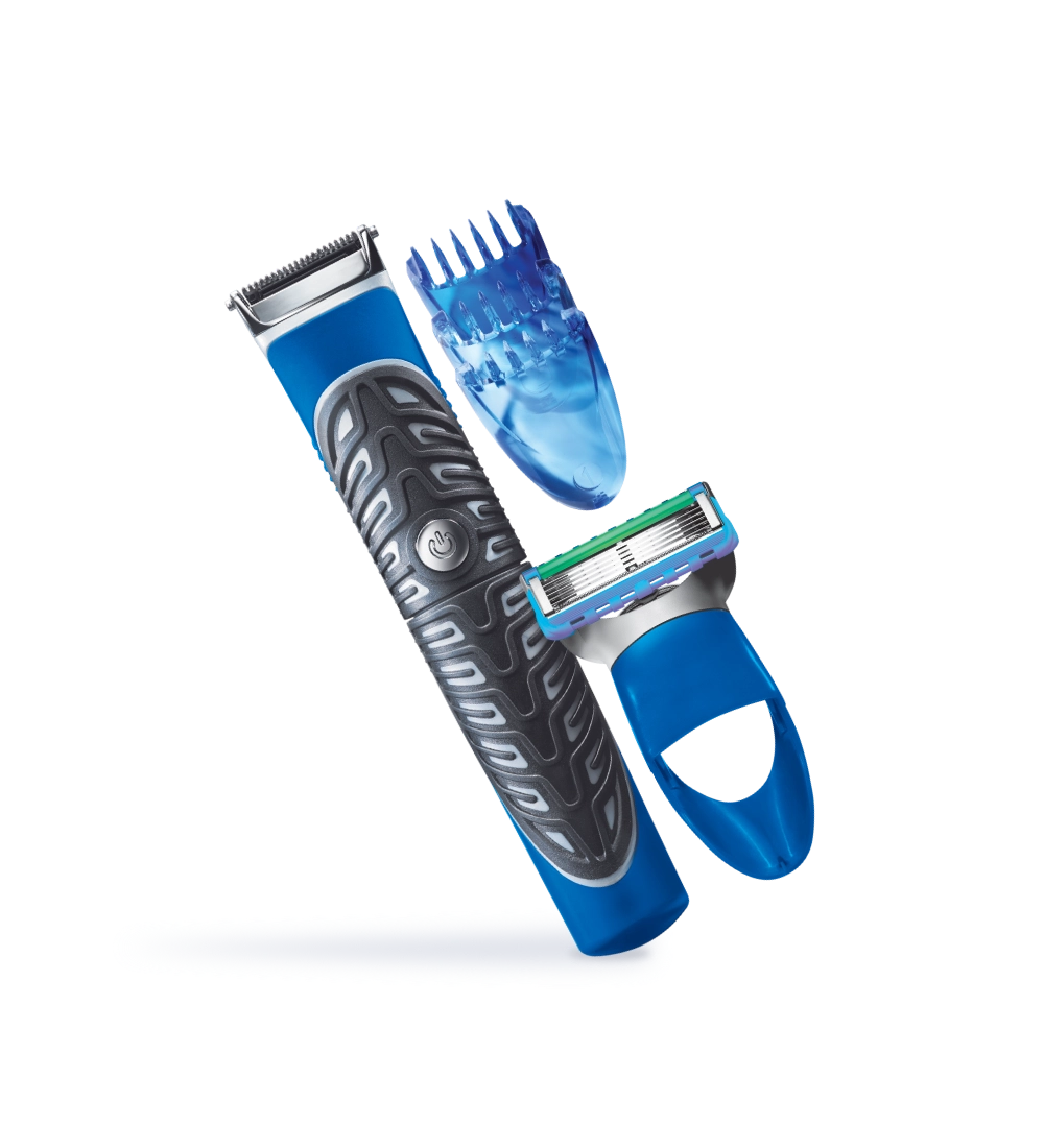 Gillette Styler 3 en 1 - Afeitadora, recortadora y forradora de barba