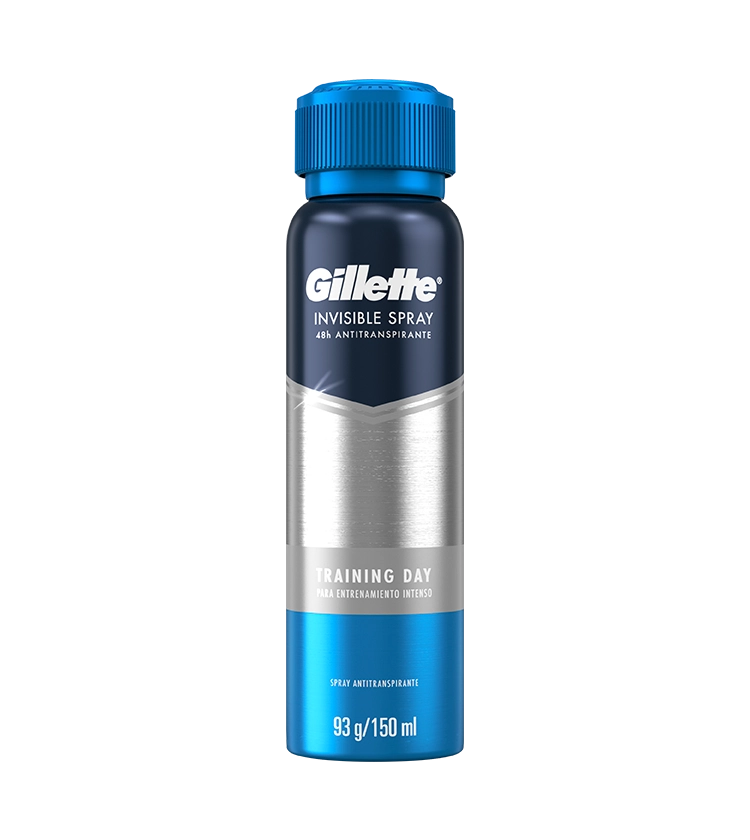 Spray Antitranspirante Gillette Training Day