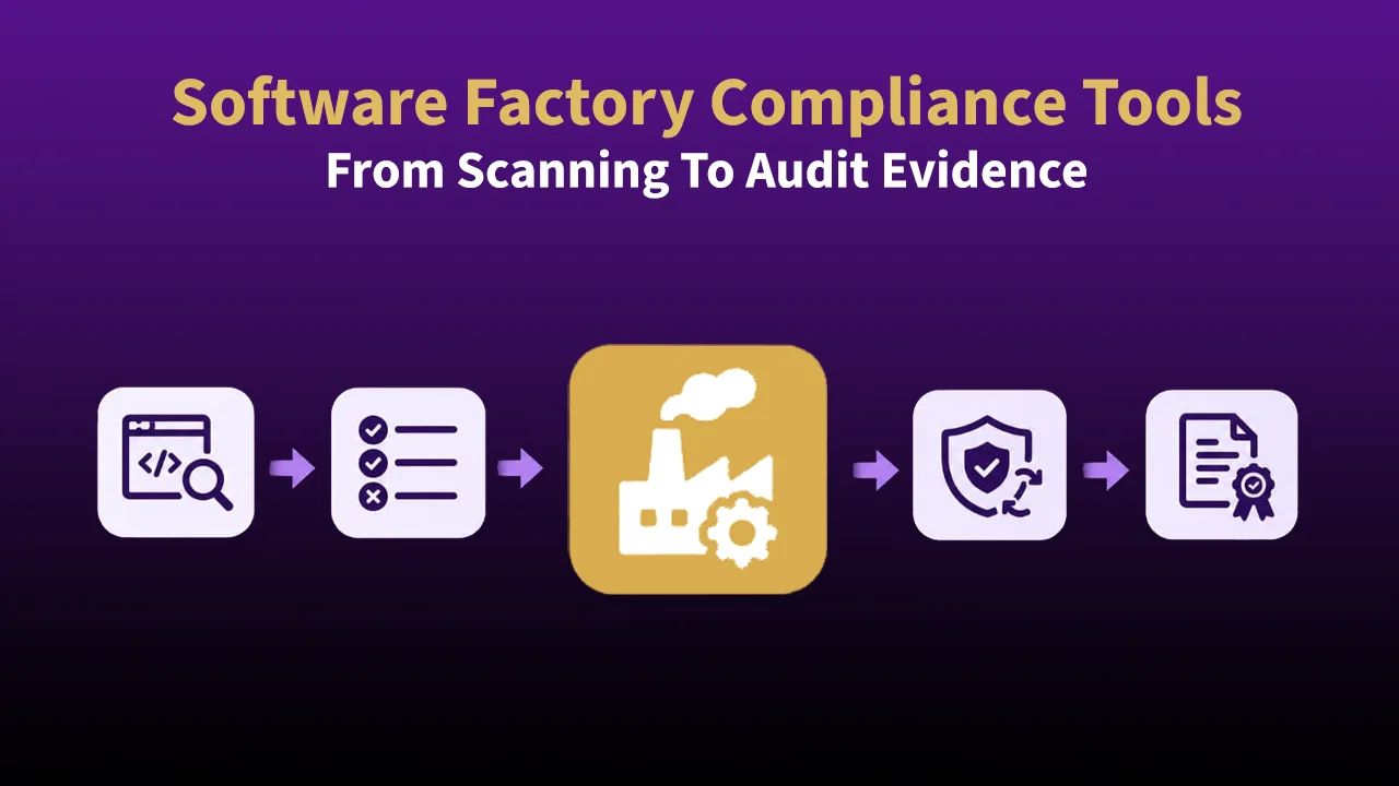 Software Factory Compliance Tools: From Scanning To Audit Evidence banner