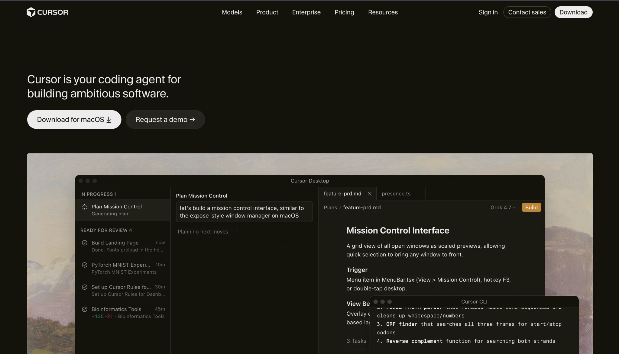 Cursor, a GitHub Copilot alternative