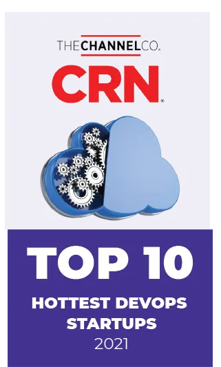 CRN Badge Top 10 DevOps Startups