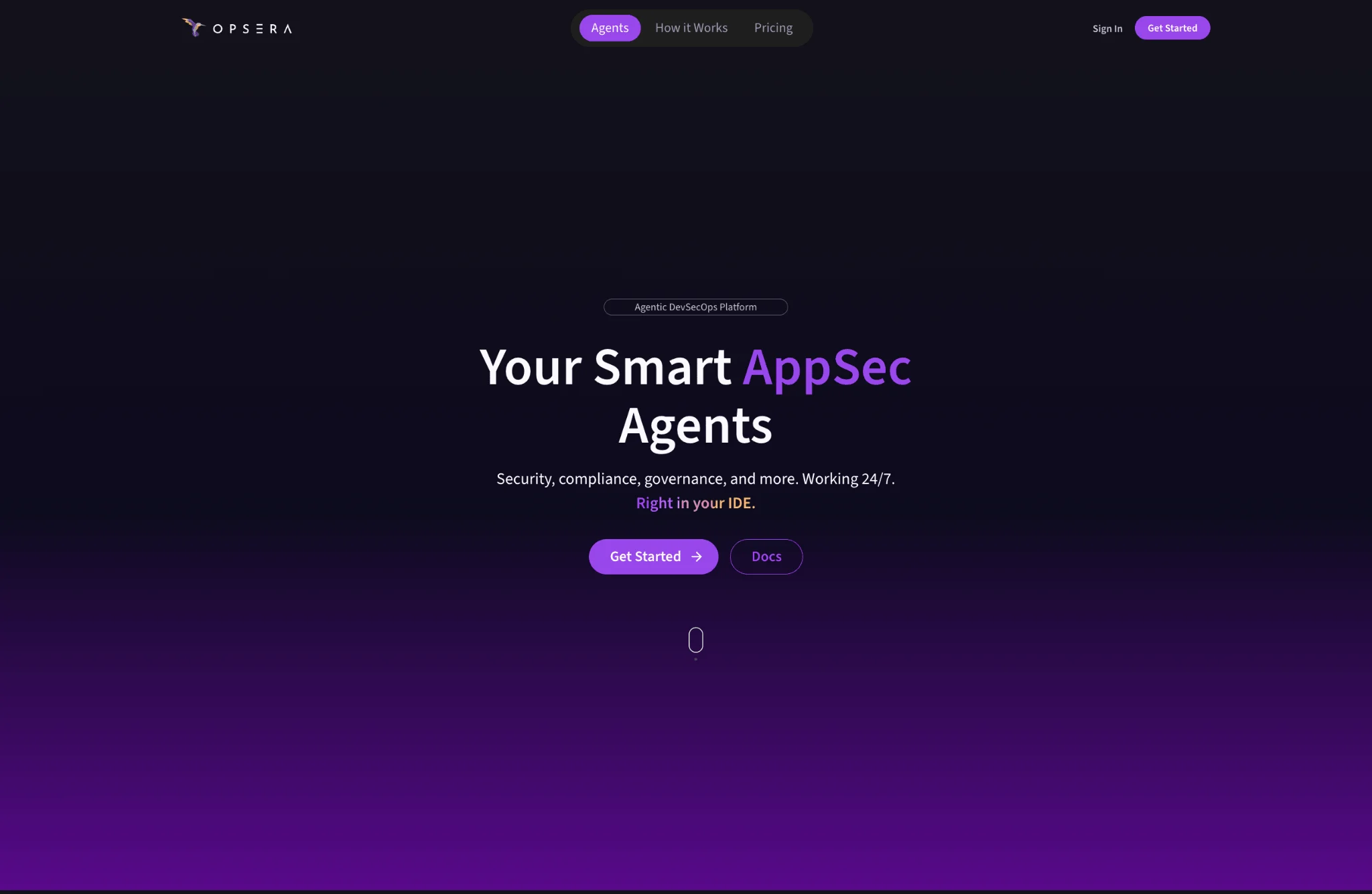 Architecture overview of Opsera security governance for AI-generated code and software delivery pipelines.