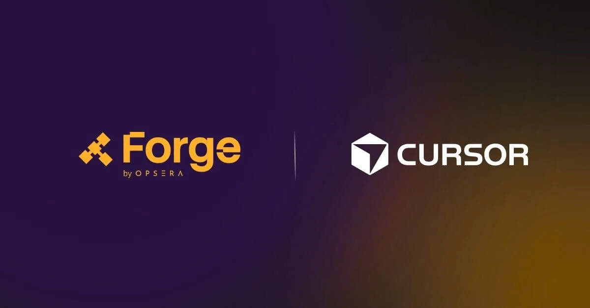 forge by opsera and cursor partnership