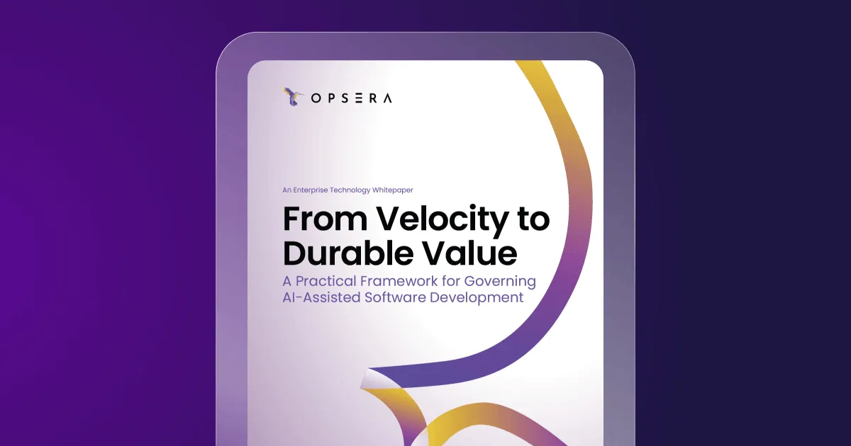 From Velocity to Durable Value: An Enterprise White Paper
