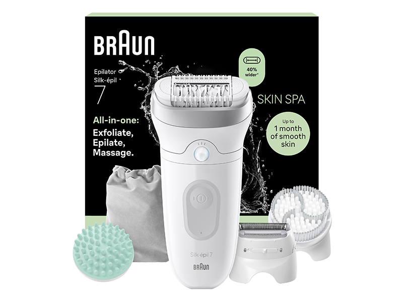 Braun Silk-épil 7 脱毛器 セット Amazon.com : Braun Epilator Silk-épil 7, Hair Removal Device