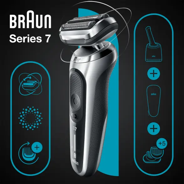 Braun Series 7 71-S7500cc Electric Shaver